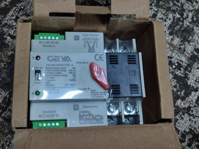 Commutatore Automatico ATS 63A 230V 2 Poli