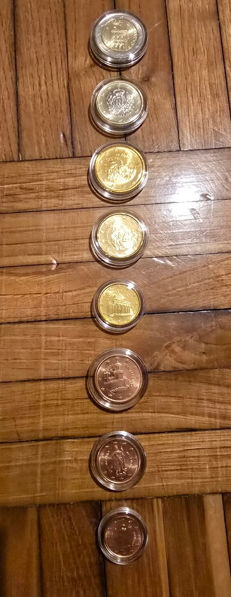 Set Monedas 2006 y 2007 San Marino