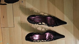 ZAPATOS GLORIA ORTIZ RASO NEGRO