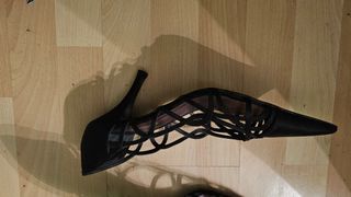 ZAPATOS GLORIA ORTIZ RASO NEGRO