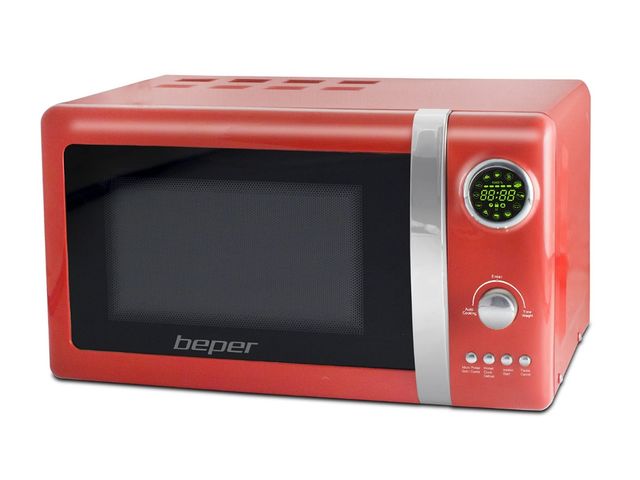 MICROONDAS 20L NUEVO ROJO