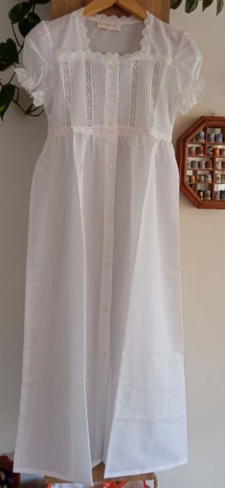 Conjunto de bata y camisón niña 9 años