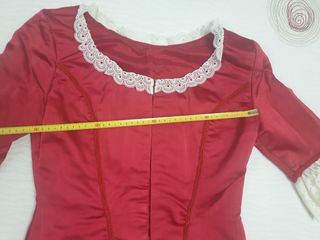 Corpiño fallera adulta  rojo-granate