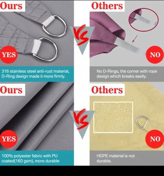 Toldo 5m x 4m Gris Oscuro