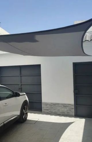 Toldo 5m x 4m Gris Oscuro