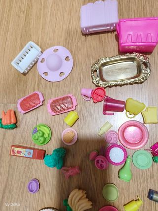 Lote accesorios para Barbie 