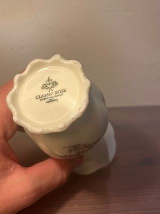 Vaso vintage in porcellana tedesca Rosenthal