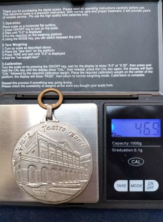 MEDAGLIE ENDAS CESENA TEATRO BONCI 1990 E CESENA