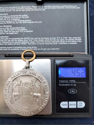 MEDAGLIE ENDAS CESENA TEATRO BONCI 1990 E CESENA