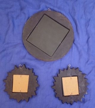 Cuadros/espejo sol y luna.