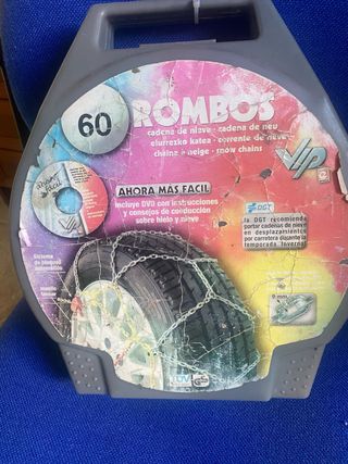 CADENAS PARA LA NIEVE CON ESLAVON DE ROMBOS