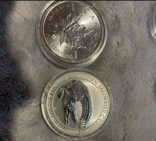 2 onzas de plata 999