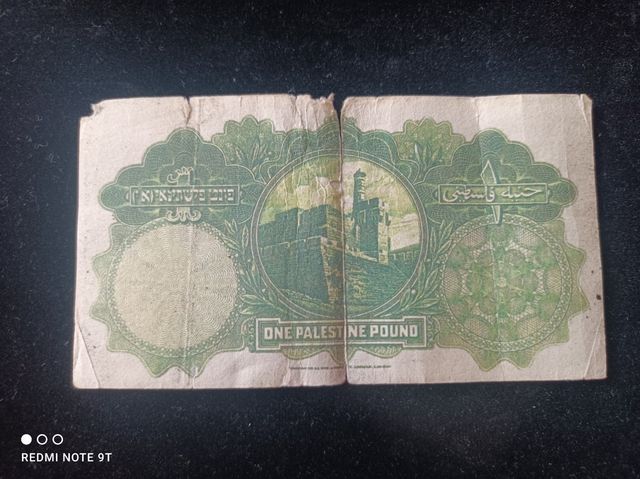 Billete palestina