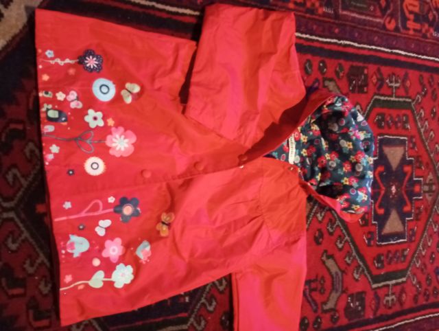 Cappottino anti pioggia bimba