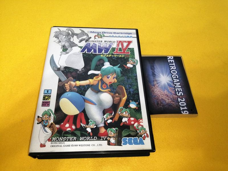 Imagen de Monster World IV 4 Mega Drive / GENESIS REG CARD
