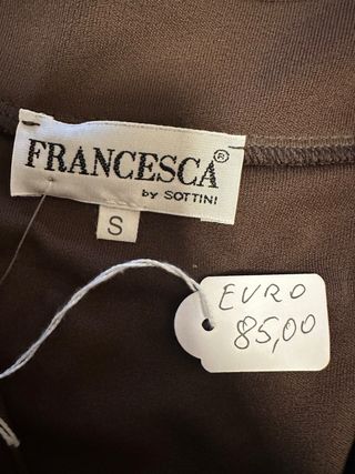 Abito MIDI Donna Marrone