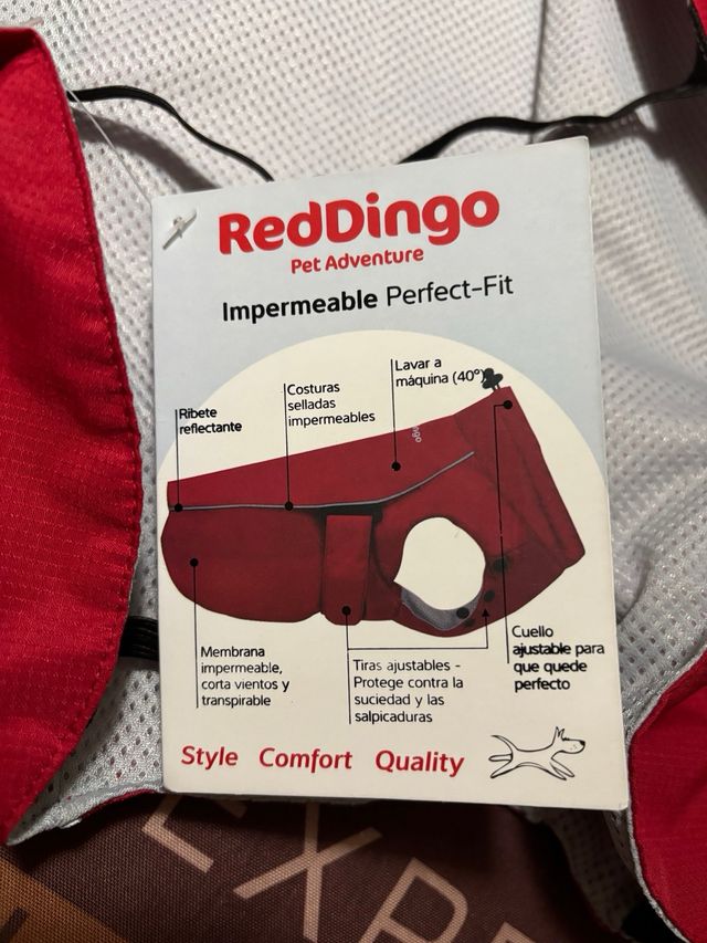 Chubasquero impermeable perros