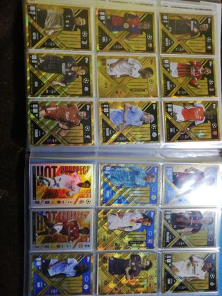 Colección completa macht attax extra 24 /25