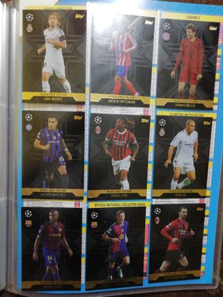Colección completa macht attax extra 24 /25