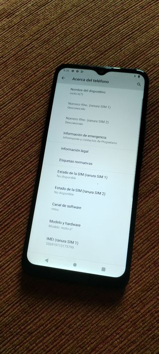 Motorola Moto E7 