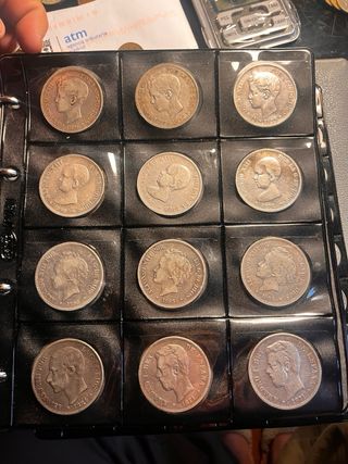 Coleccion de monedas antiguas