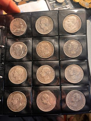 Coleccion de monedas antiguas