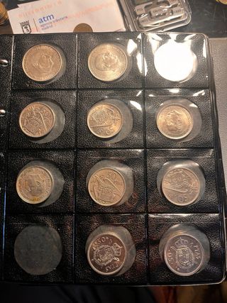 Coleccion de monedas antiguas