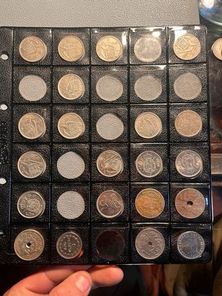 Coleccion de monedas antiguas