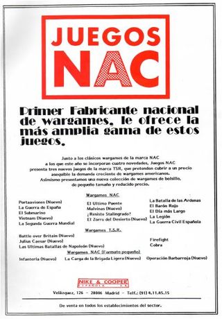 OPERACION BARBARROJA - JUEGOS NAC