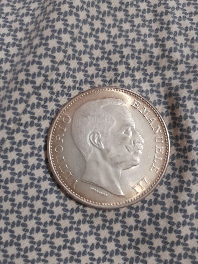 Moneta 5 lire 1901, riproduzione