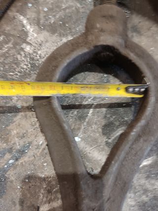 Perros de arrastre torno metal