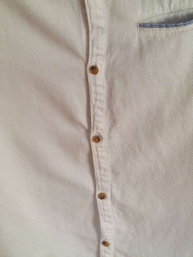 Camisa niño blanca Zara 11-12