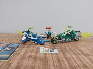 Lego ninjago 71709 Jet de Jay y moto de lloyd