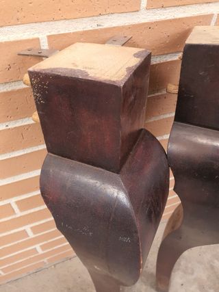 Patas antiguas mueble