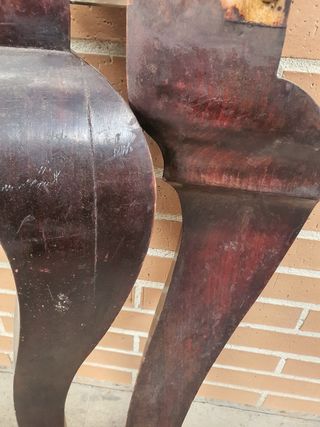Patas antiguas mueble