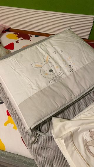 Colchon chichonera sabanas nordico y cubrecolchon