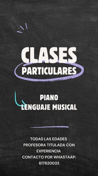 Clases Piano