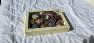 Cajas artesanales piedras