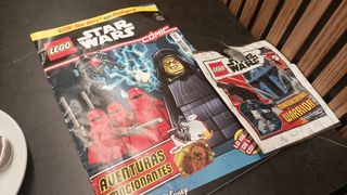 Revista star Wars abierta pero con todo