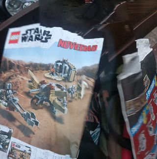 Revista star Wars abierta pero con todo