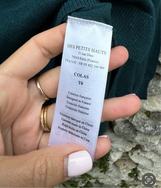 Nuevo jersey des petits hauts talla S