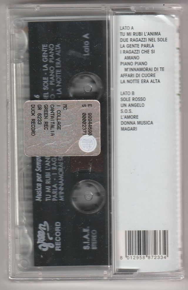 I Collage Due ragazzi nel sole Tu mi rubi l'anima