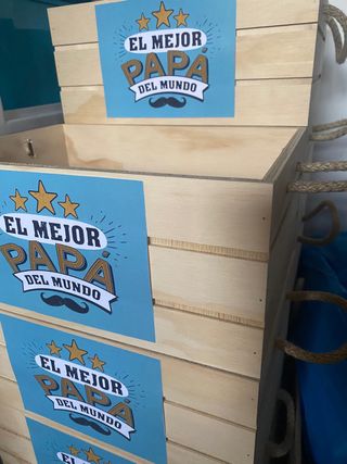 Caja Madera / Cesta Madera