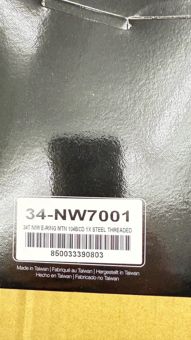 Plato Praxis EBike acero 34T 10 11 y 12v 104BCD