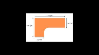 Escritorio, cajonera y estantería.