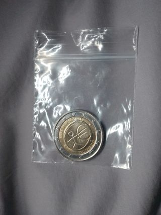 2 euro commemorativo Belgio 2009 UEM EMU UNC
