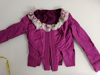 Corpiño fallera rosa fucsia 