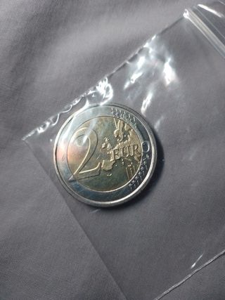 2 euro commemorativo Belgio 2009 Braille UNC