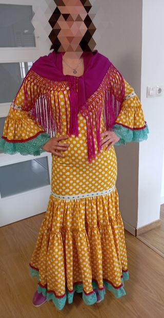 Traje de flamenca 