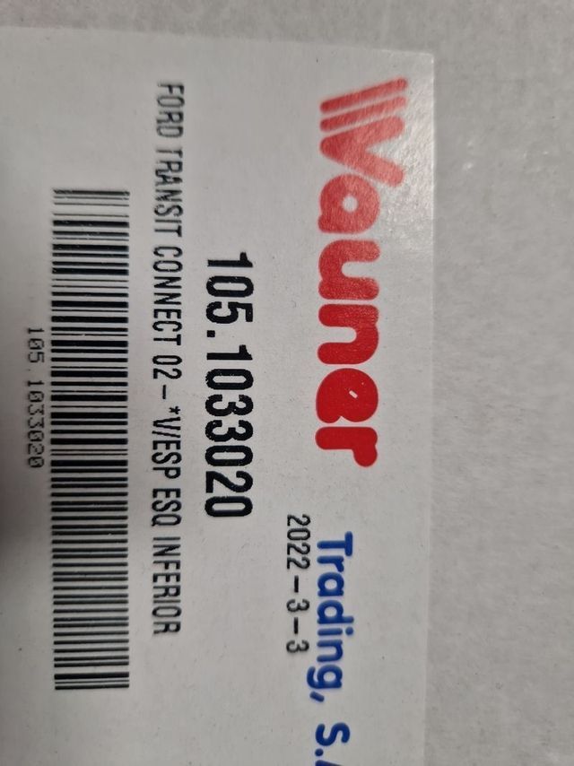 Cristal Retrovisor Ford Tourneo Connect Izquierdo